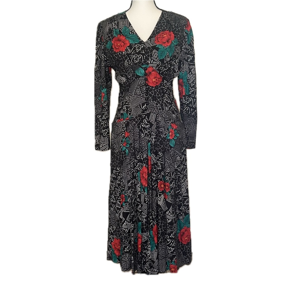 Vintage Milanzo Long Sleeve Midi Dreas